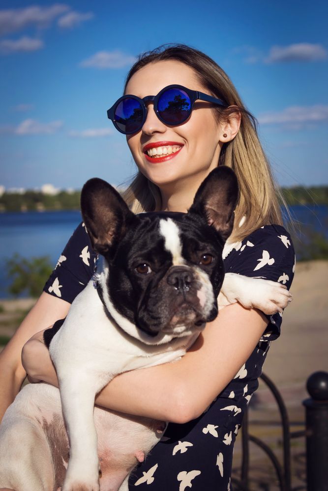 celebrities with french bulldog
