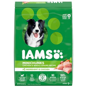 Iams Proactive Health Adult Minichunks Small Kibble High Protein Dry Dog Food with Real Chicken