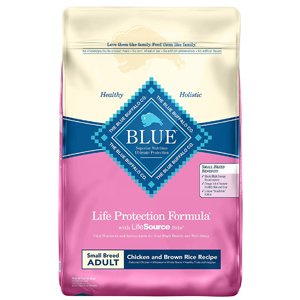 Blue Buffalo Life Protection Formula Natural Adult Small Breed Dry Dog Food and Wet Dog Food