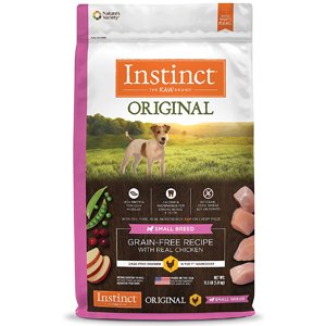 Instinct Small Breed Dry Dog Food, Original Recipe Natural Grain Free Dry Dog Food