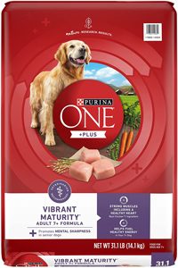 Purina One – Smart Blend Vibrant Maturity Senior 7 Plus Dog Food Formula